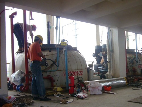 反應釜維修案例